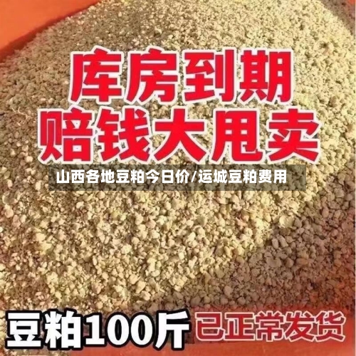 山西各地豆粕今日价/运城豆粕费用-第2张图片