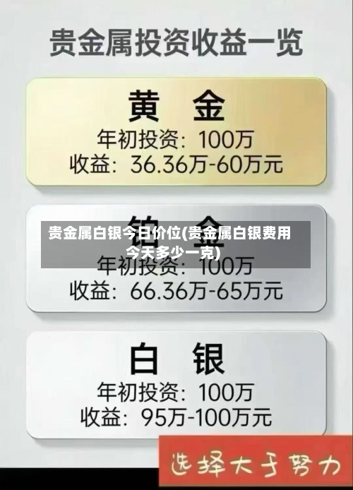 贵金属白银今日价位(贵金属白银费用今天多少一克)