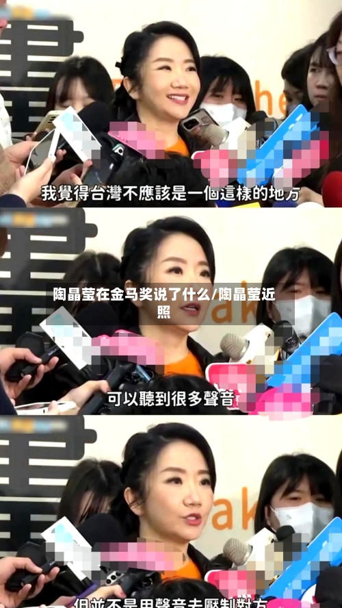 陶晶莹在金马奖说了什么/陶晶莹近照