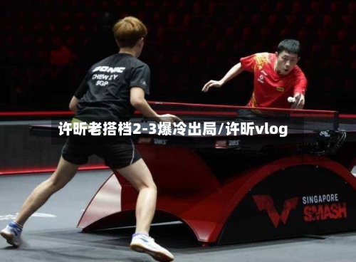 许昕老搭档2-3爆冷出局/许昕vlog