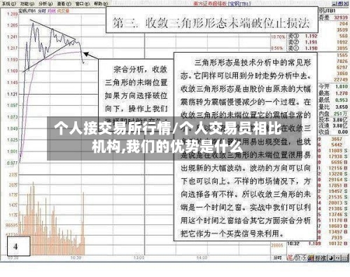 个人接交易所行情/个人交易员相比机构,我们的优势是什么