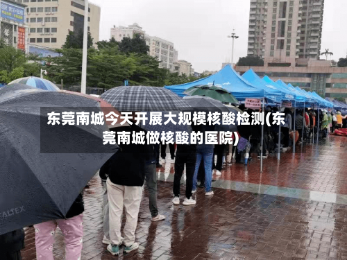 东莞南城今天开展大规模核酸检测(东莞南城做核酸的医院)