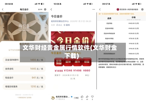 文华财经贵金属行情软件(文华财金下载)-第2张图片