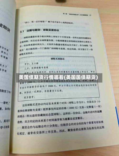 美国债期货行情哪看(美国国债期货)