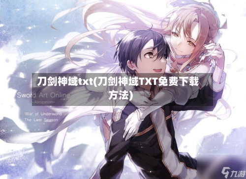 刀剑神域txt(刀剑神域TXT免费下载方法)-第2张图片