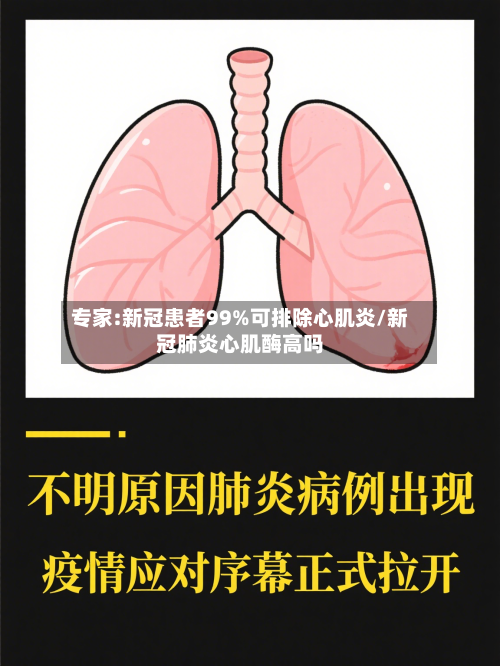 专家:新冠患者99%可排除心肌炎/新冠肺炎心肌酶高吗-第2张图片