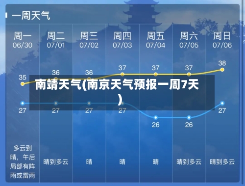 南靖天气(南京天气预报一周7天)-第3张图片