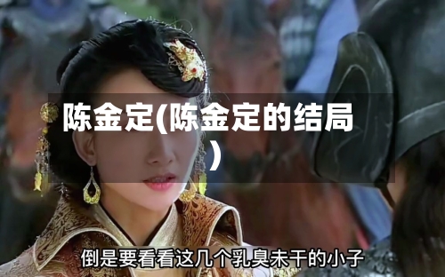 陈金定(陈金定的结局)-第2张图片