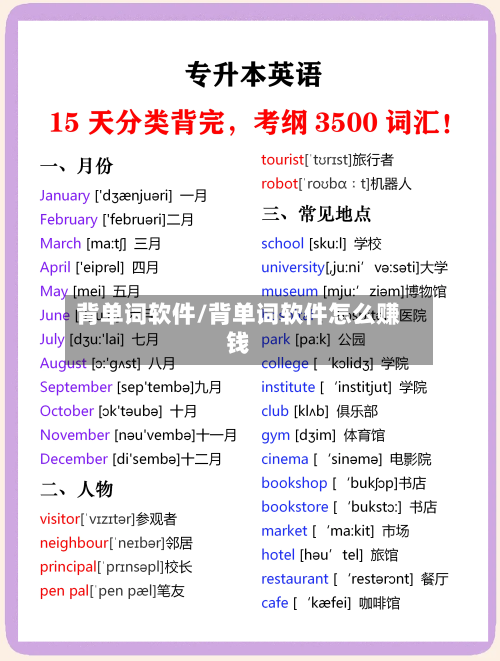 背单词软件/背单词软件怎么赚钱-第2张图片