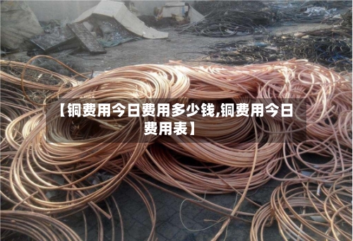 【铜费用今日费用多少钱,铜费用今日费用表】-第2张图片