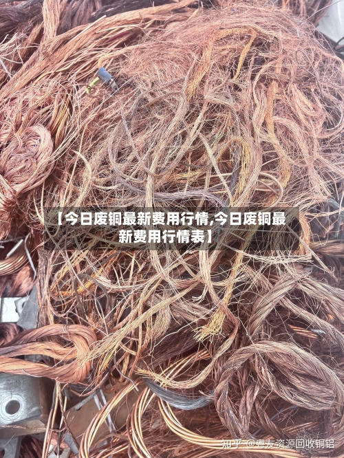 【今日废铜最新费用行情,今日废铜最新费用行情表】