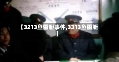 【3213鱼雷艇事件,3313鱼雷艇】-第3张图片