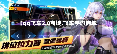 【qq飞车2.0商城,飞车手游商城】