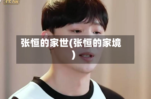张恒的家世(张恒的家境)-第3张图片