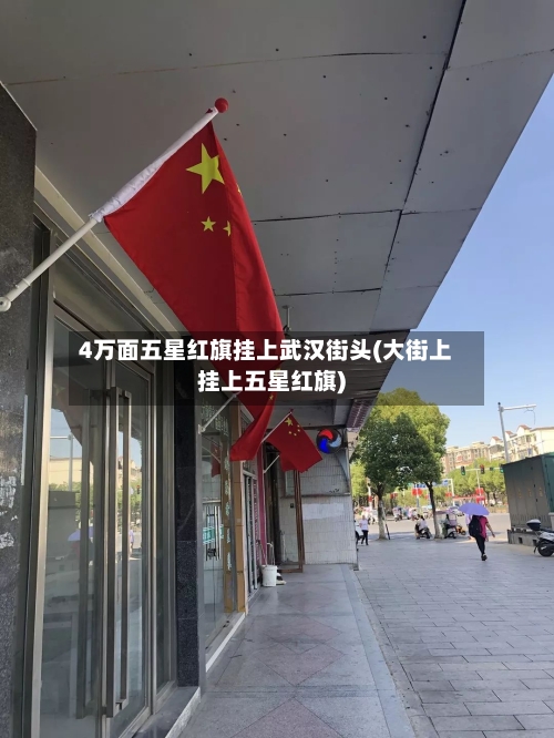 4万面五星红旗挂上武汉街头(大街上挂上五星红旗)-第3张图片