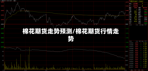 棉花期货走势预测/棉花期货行情走势-第2张图片